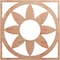 Ekena Millwork Blume Wood Fretwork Pierced Ceiling Medallion, Cherry, 16"OD x 5 1/2"ID x 1/4"T CMWP16X16X0250BLCH - alternate 1